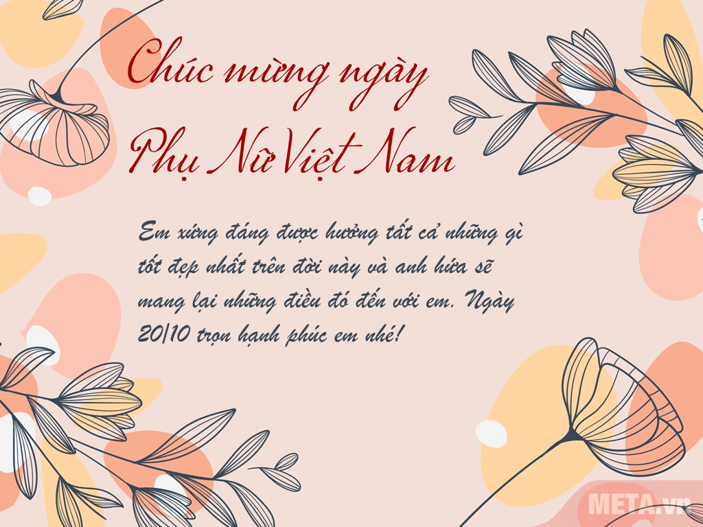 Tạo Thiệp Chúc Mừng Ngày Phụ Nữ Việt Nam 20/10 Đẹp Nhất Chúc Người Thân Yêu  ⋆ Ghép Ảnh Online
